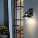 Radiant LED 9 inch Sand Black Outdoor Wall Sconce